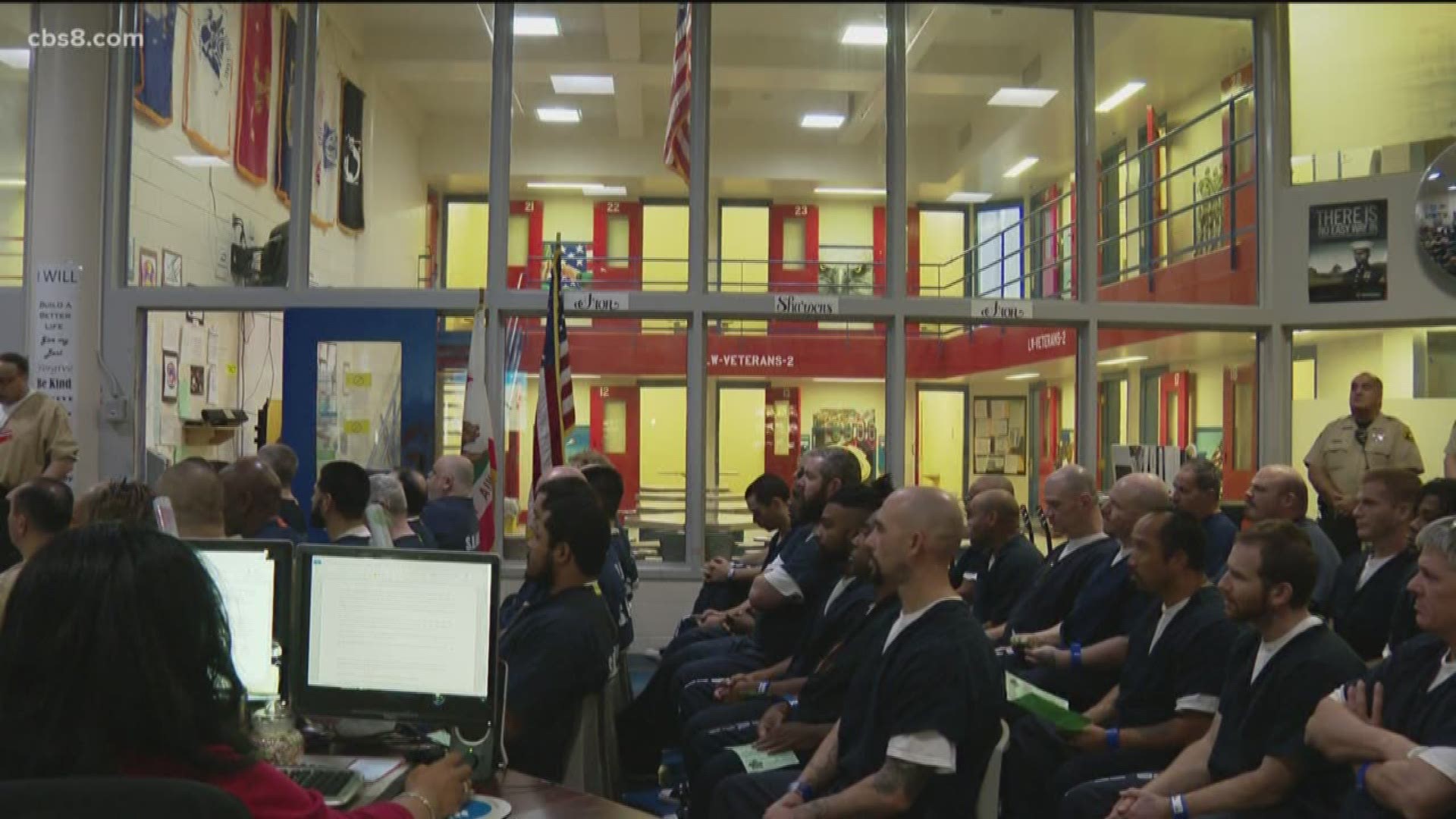 Vista jail program celebrated as model for helping veterans ‘moving