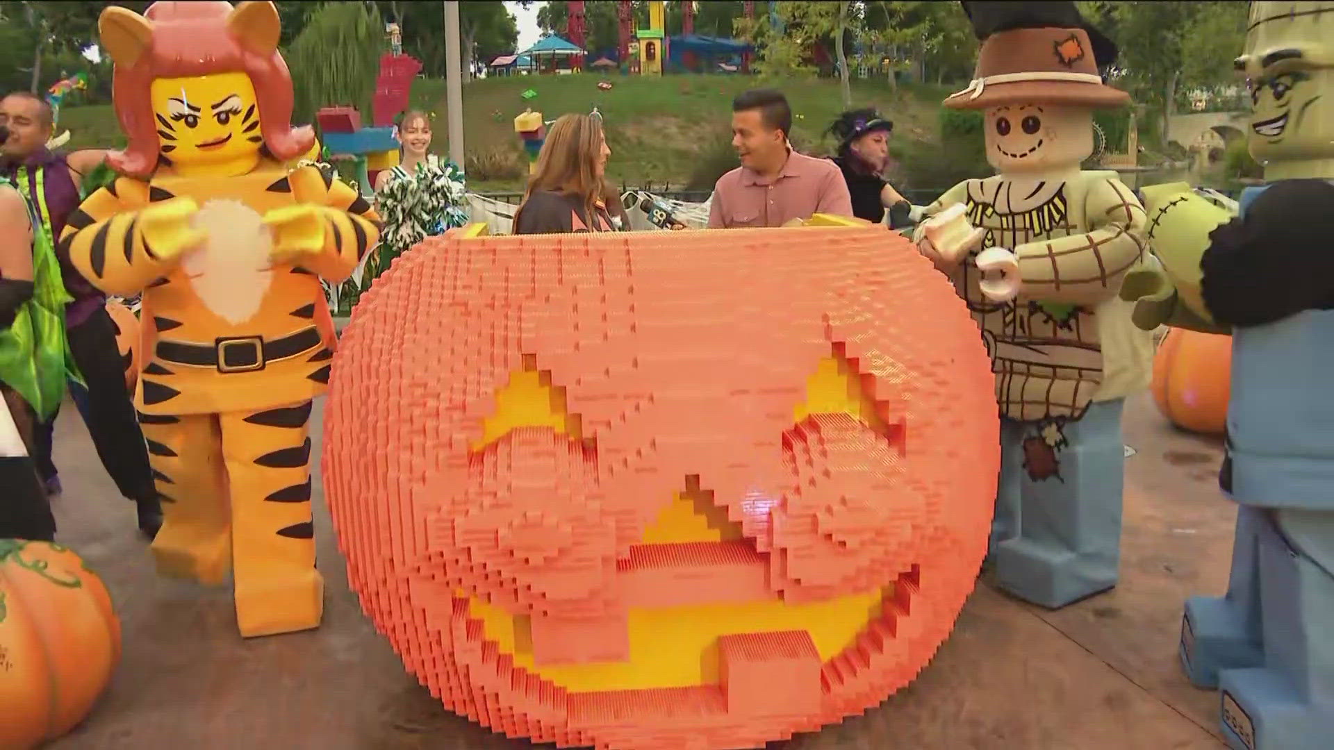 CBS 8 got a preview of LEGOLAND California’s ‘Brick-or-Treat’ Halloween event that kicks off on Saturday.