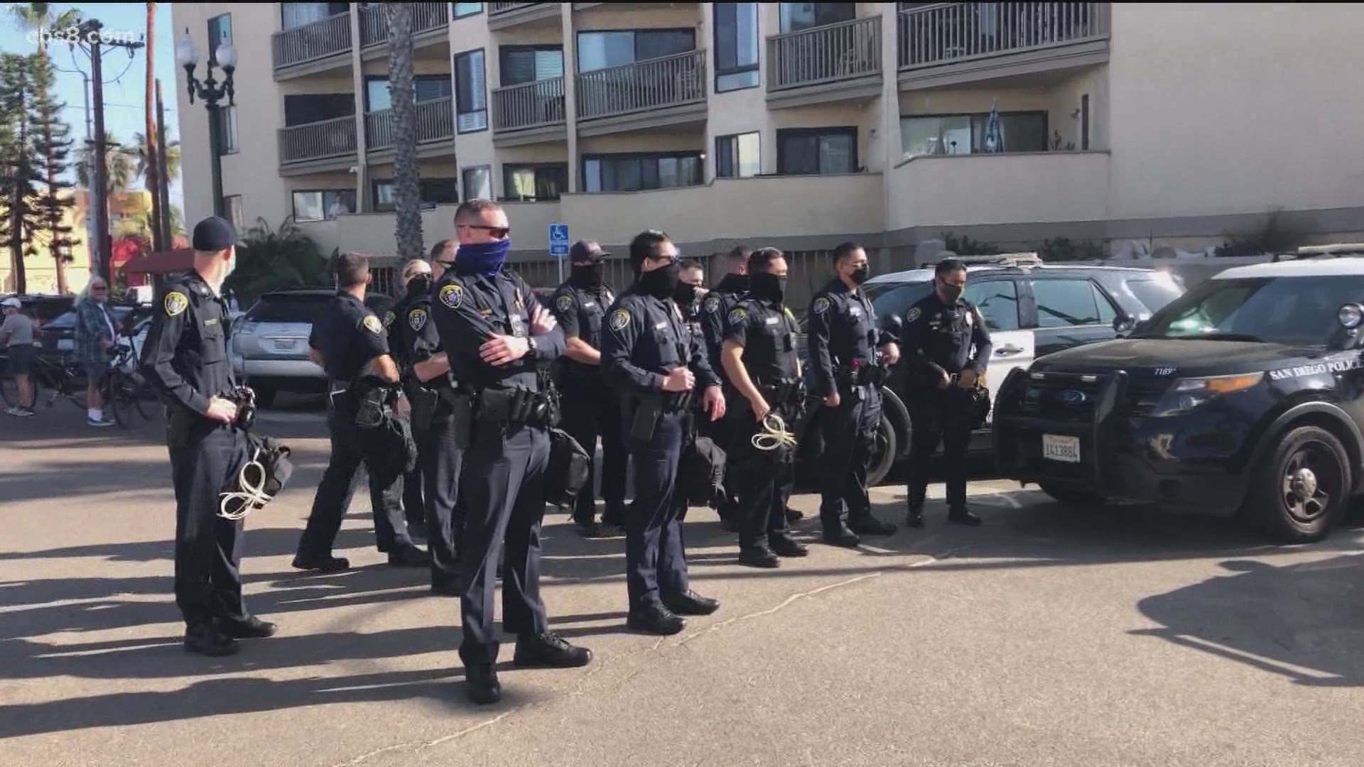 With growing concern over violent protests,  Gov. Gavin Newsom called for 1,000 National Guard troops to Sacramento. San Diego law enforcement says they are ready.