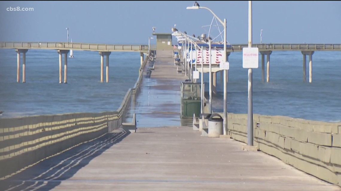 City begins repairs on a section of the Ocean Beach Pier | cbs8.com