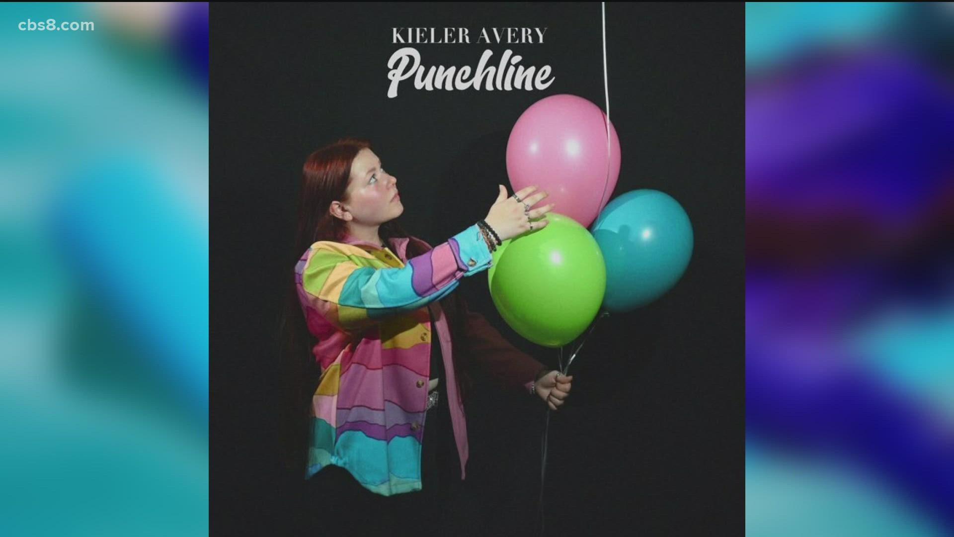 17-year-old Kieler Avery's album "Punchline" is no joke.
