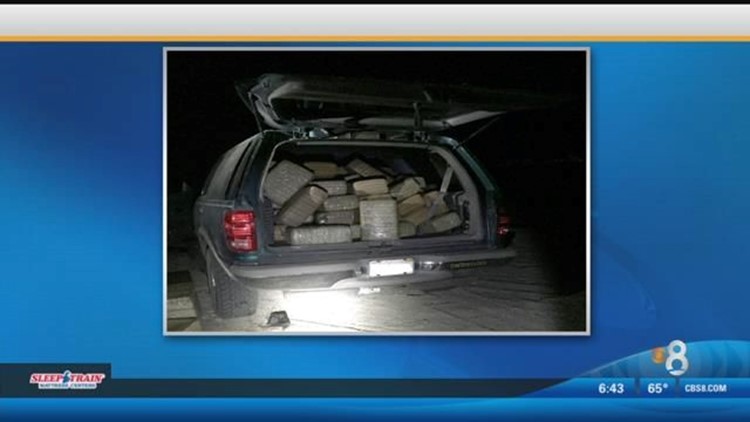 Border Patrol agents report $660,000 drug bust | cbs8.com