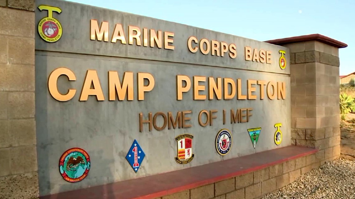 San Diego Padres hosted Camp Pendleton Marines for USMC Military