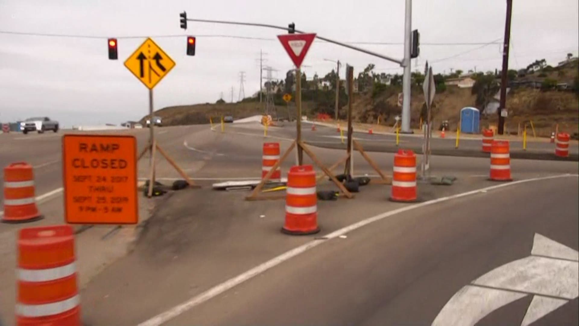 The $40 million project will widen the SR-163 Friars Road overcrossing as well as improve the SR-163 on- and off-ramps.