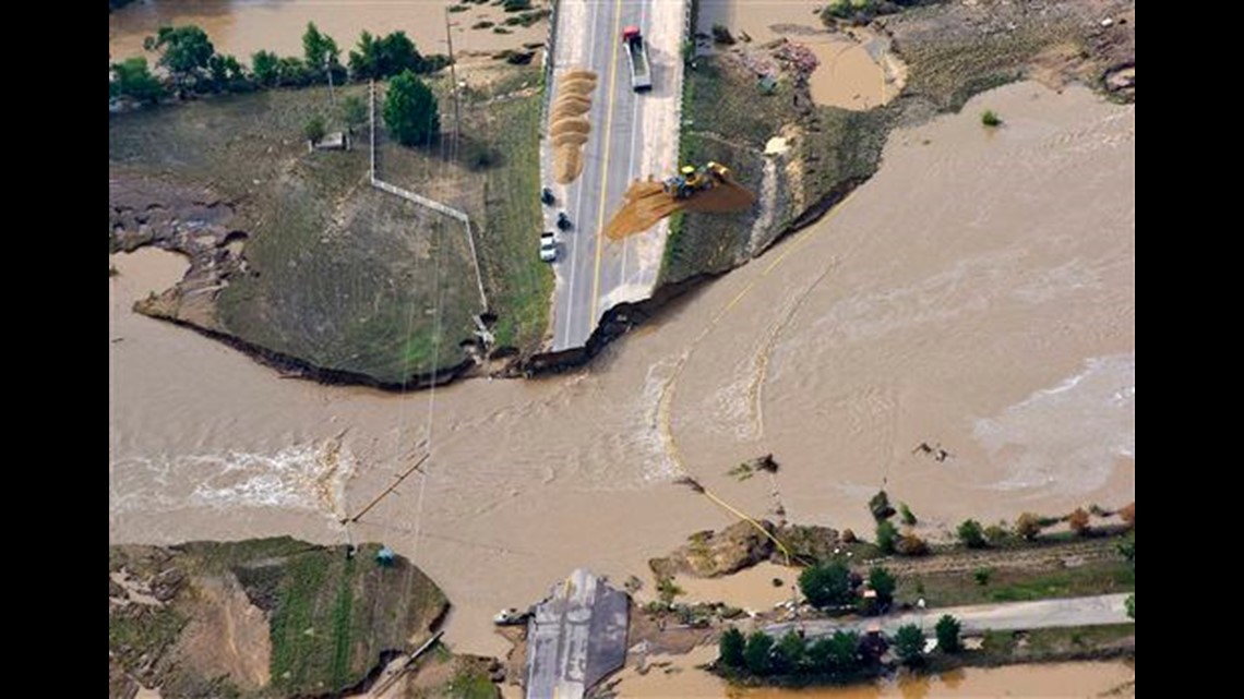 Floods transform Colorado's 'Gore-Tex Vortex' | cbs8.com