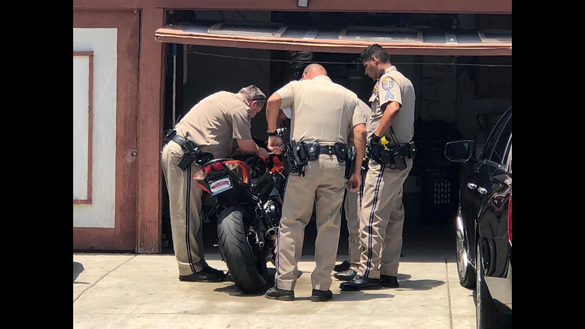 Motorcyclist arrested following highspeed chase