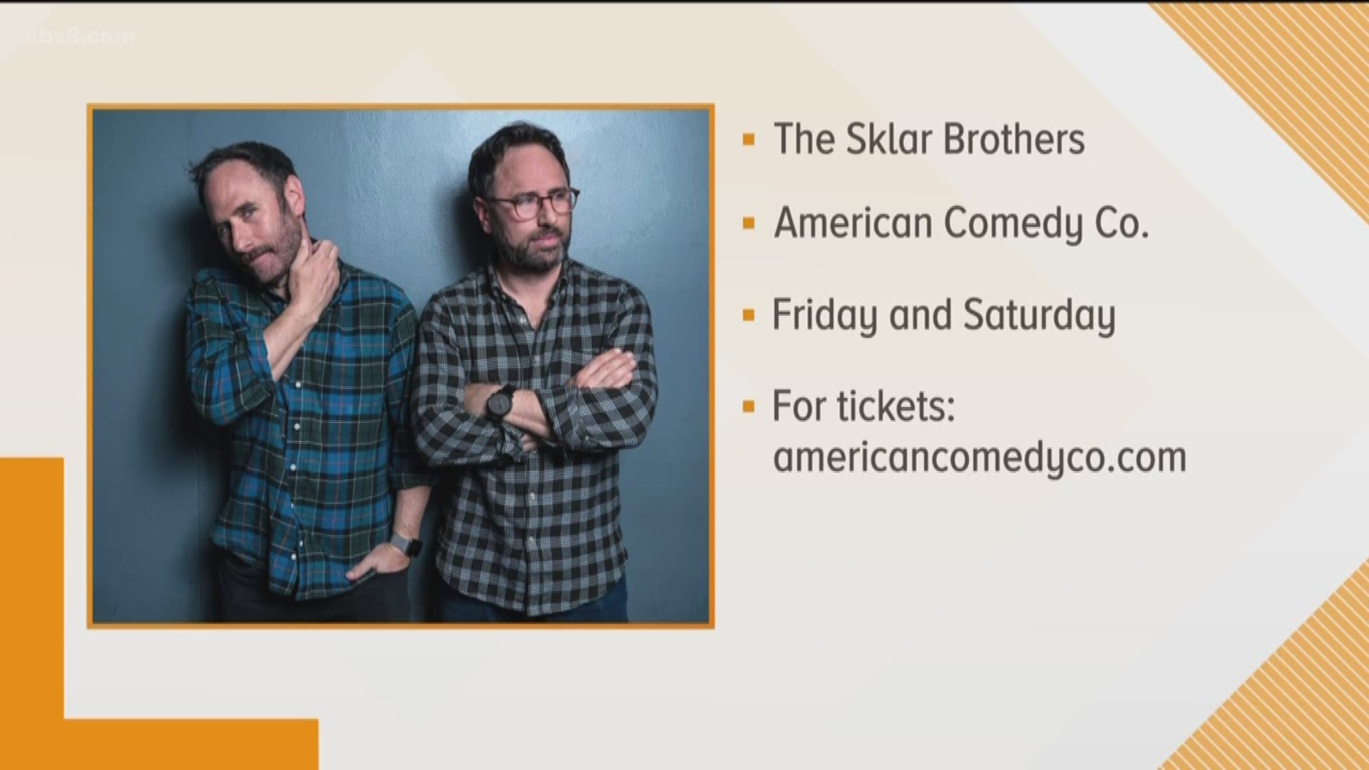Brotherly laughs with two Sklar Brothers at the American Comedy Co.