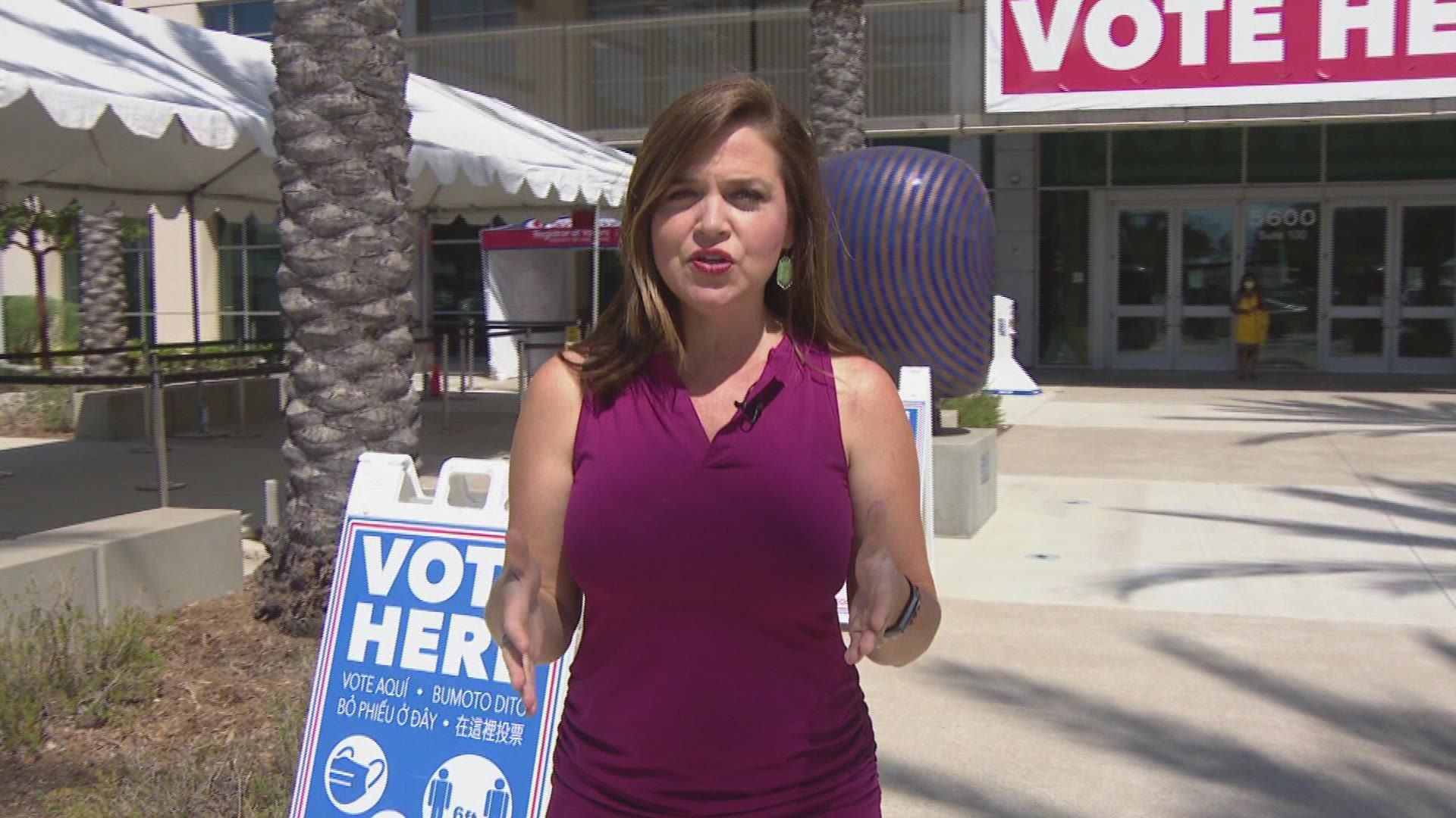 For the first time, there are no assigned polling locations for in-person voters in San Diego County.