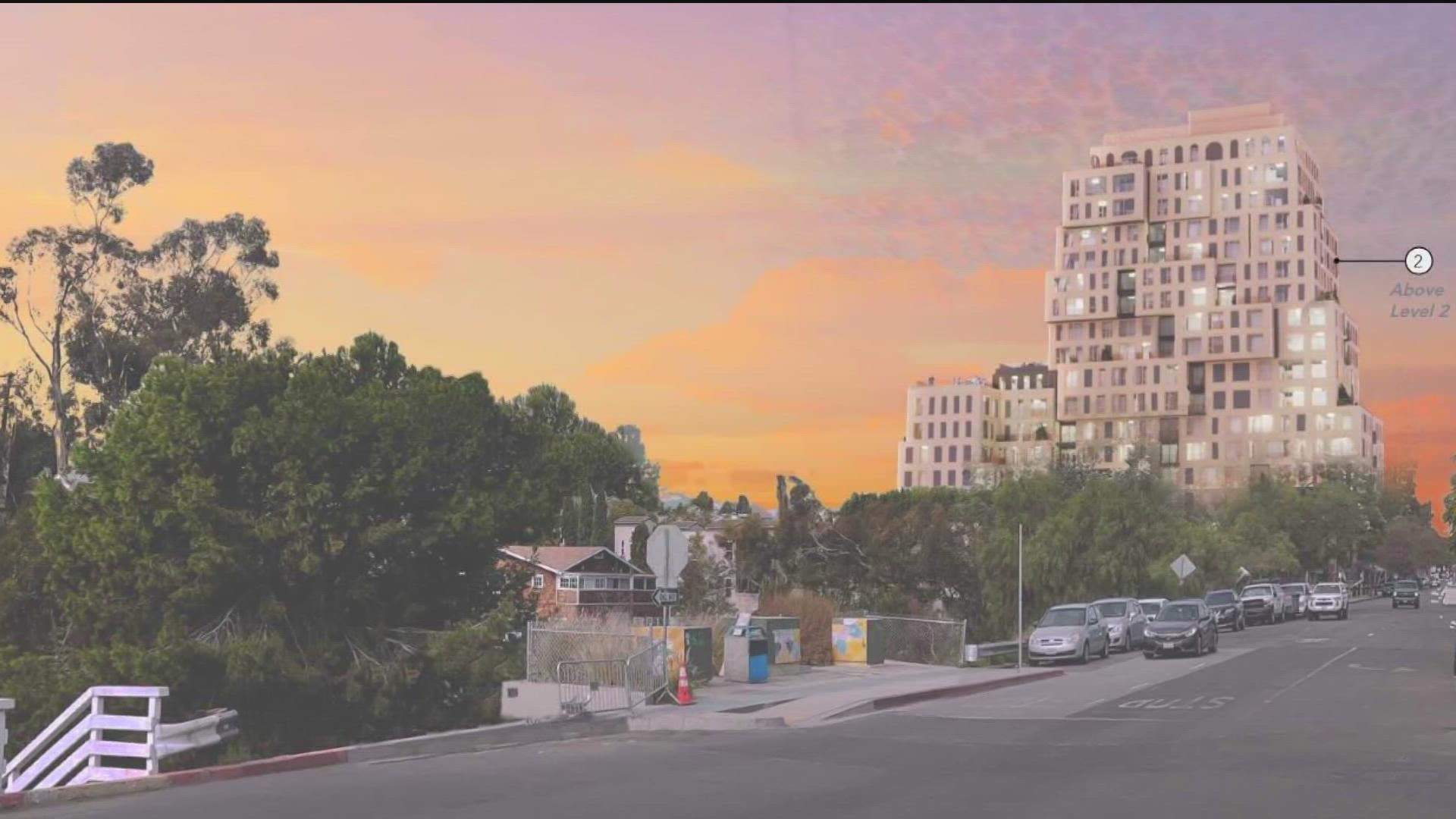 ‘Quince Apartments’ would bring 162 units to Bankers Hill, zoning for the area only allows 27. Proposal one of many under city's new Complete Communities Program.