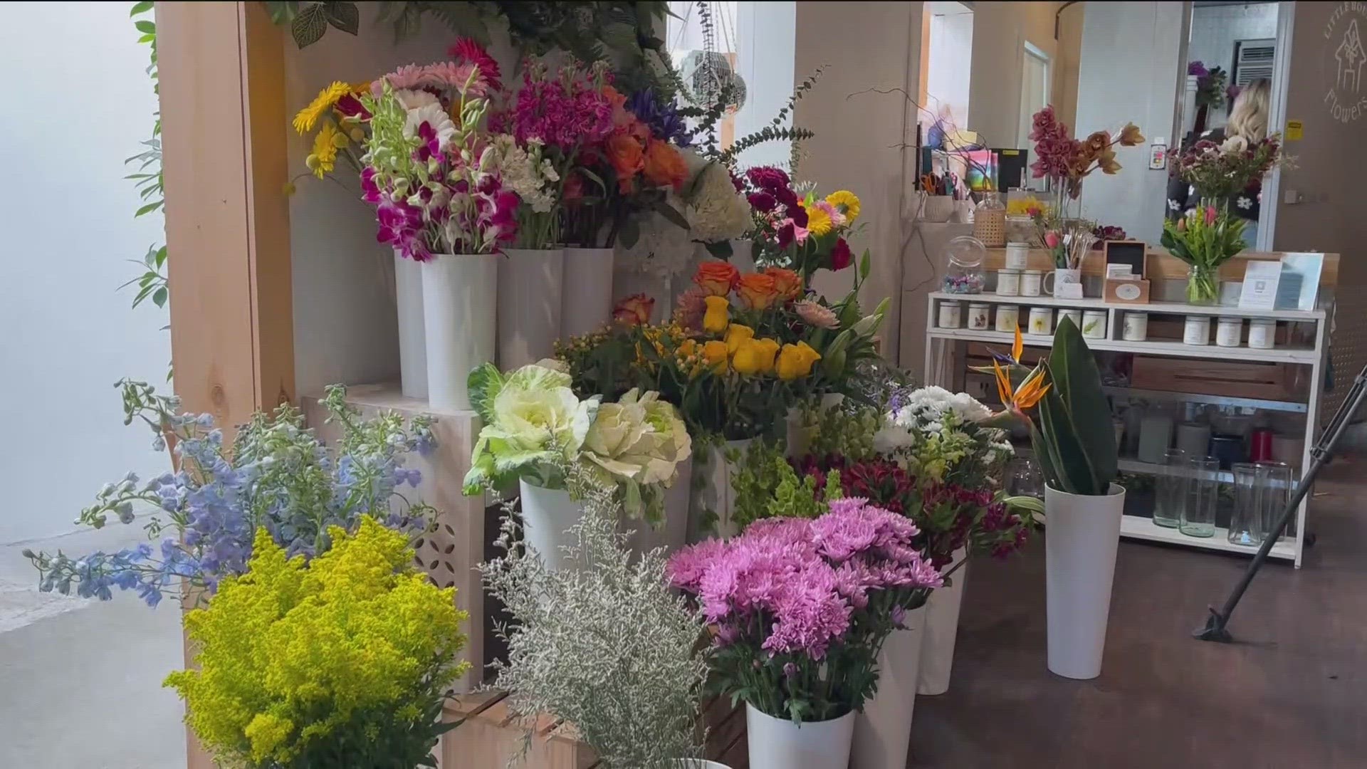 Local growers say the rain will help with better quality and volume of Mother's Day flowers.