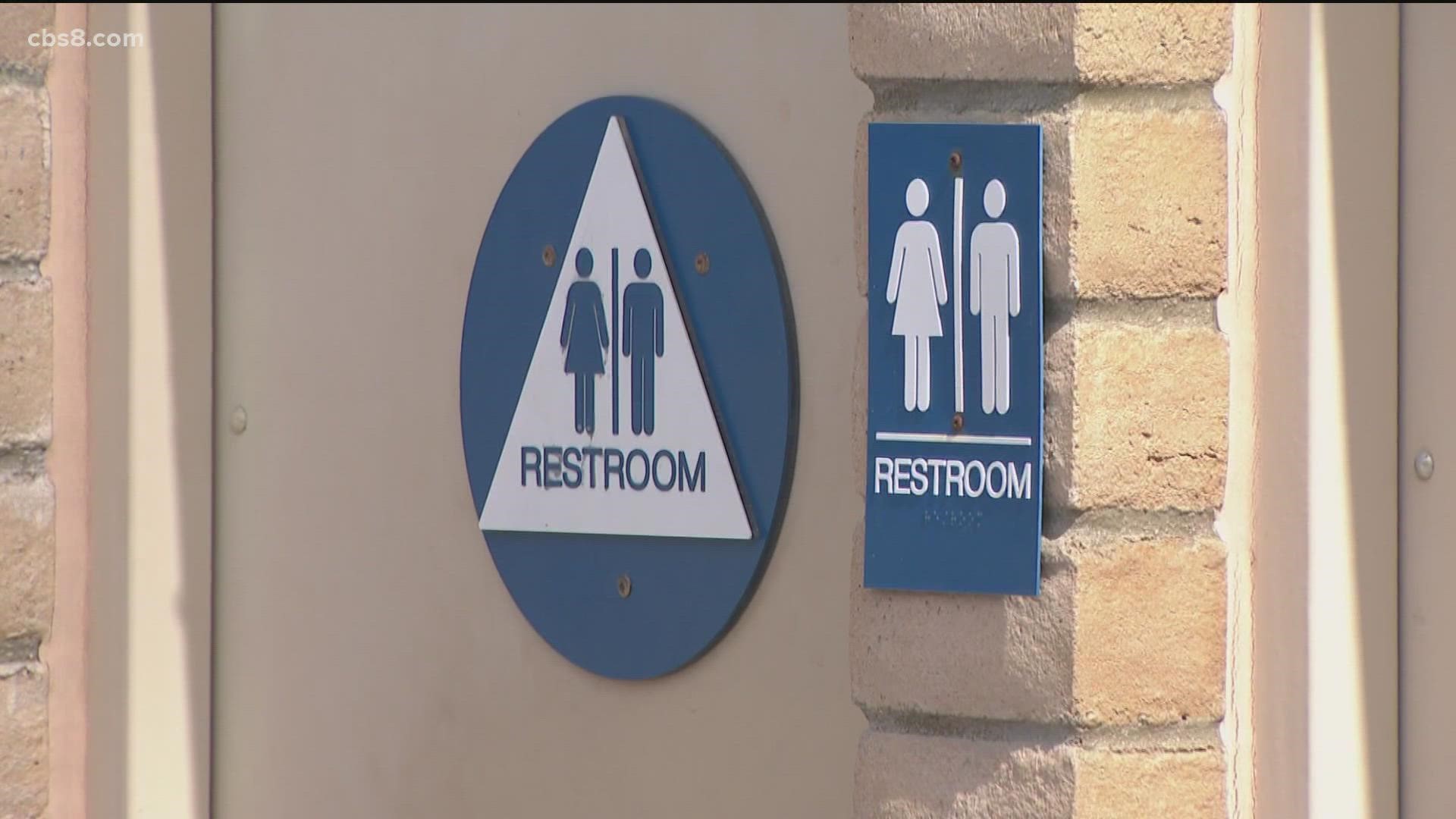 According to the City, the bathrooms are only cleaned once a day right now, due to staffing shortages.