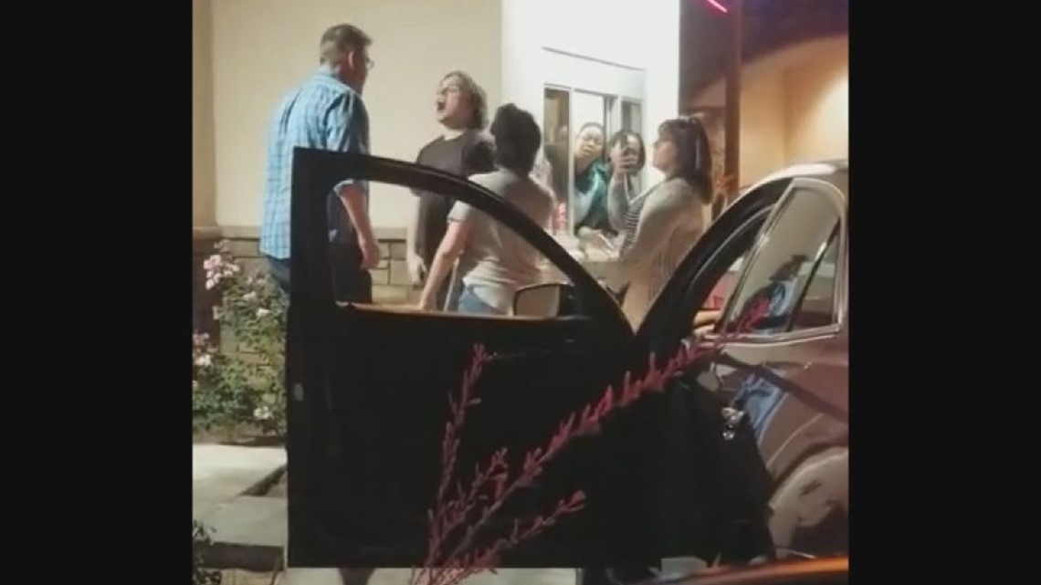 Fight at Popeyes drivethru in Temecula caught on camera