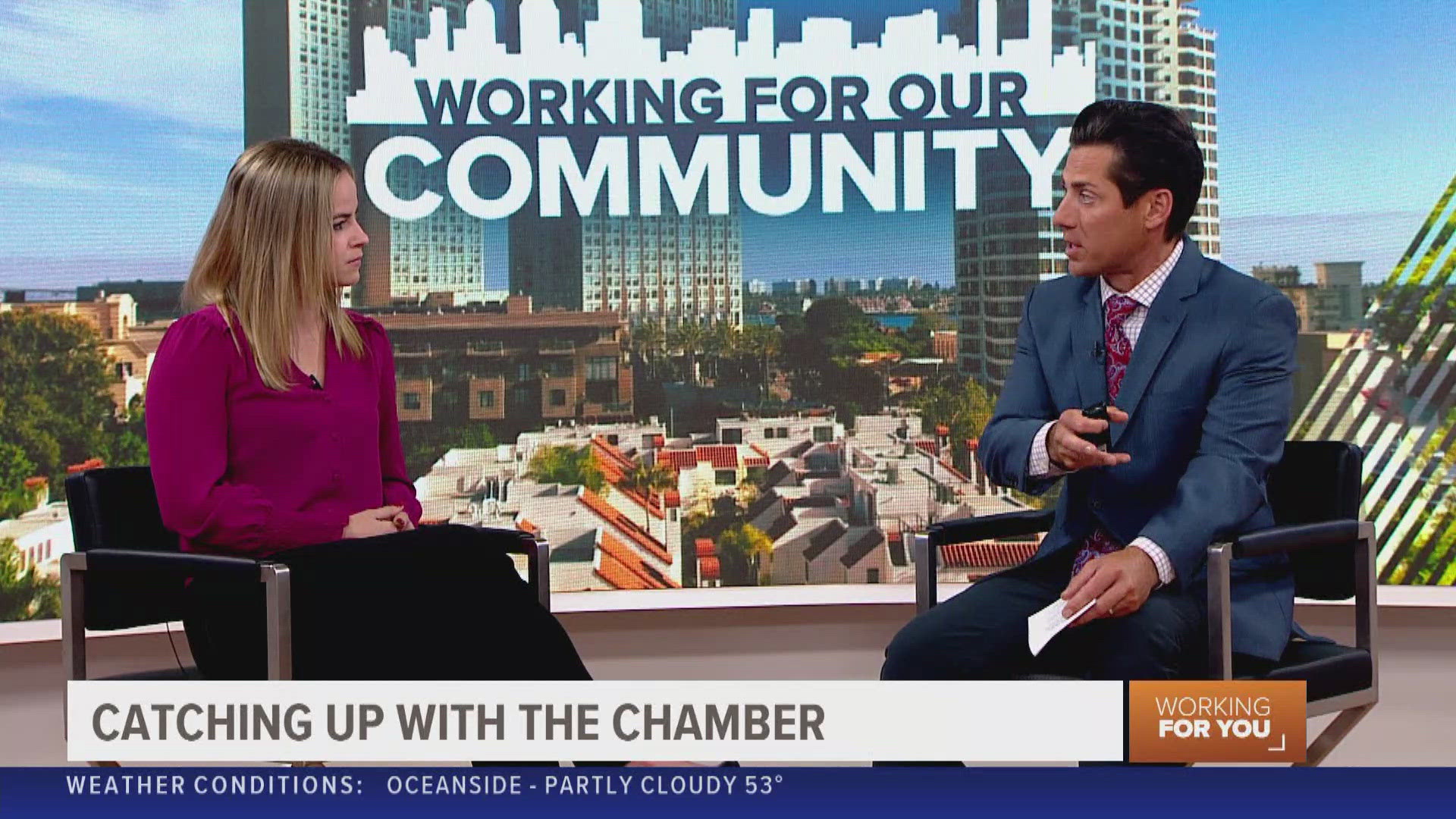 Justine Murray, Executive Director of Public Affairs joined CBS 8 to talk about their recent trip to D.C. to advocate for regional priorities.
