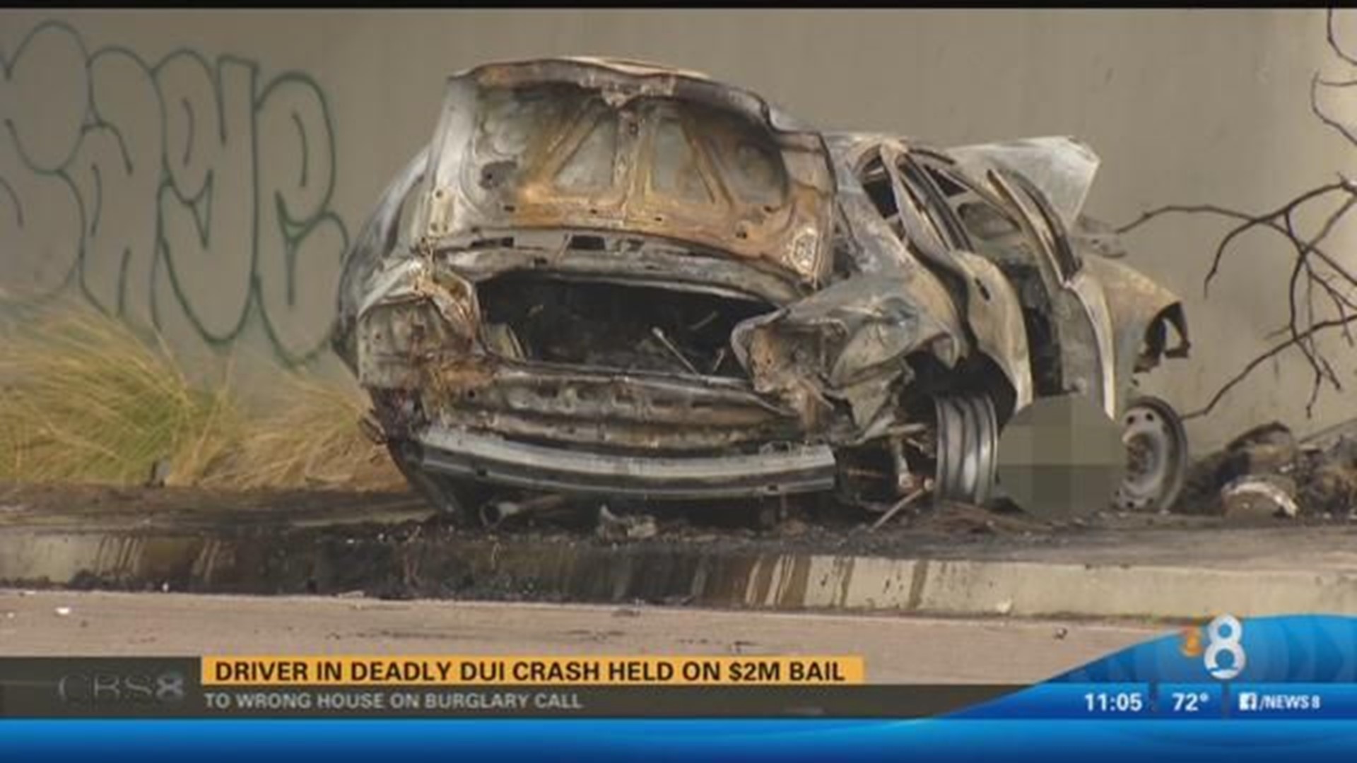Driver in deadly DUI crash held on $2M bail | cbs8.com