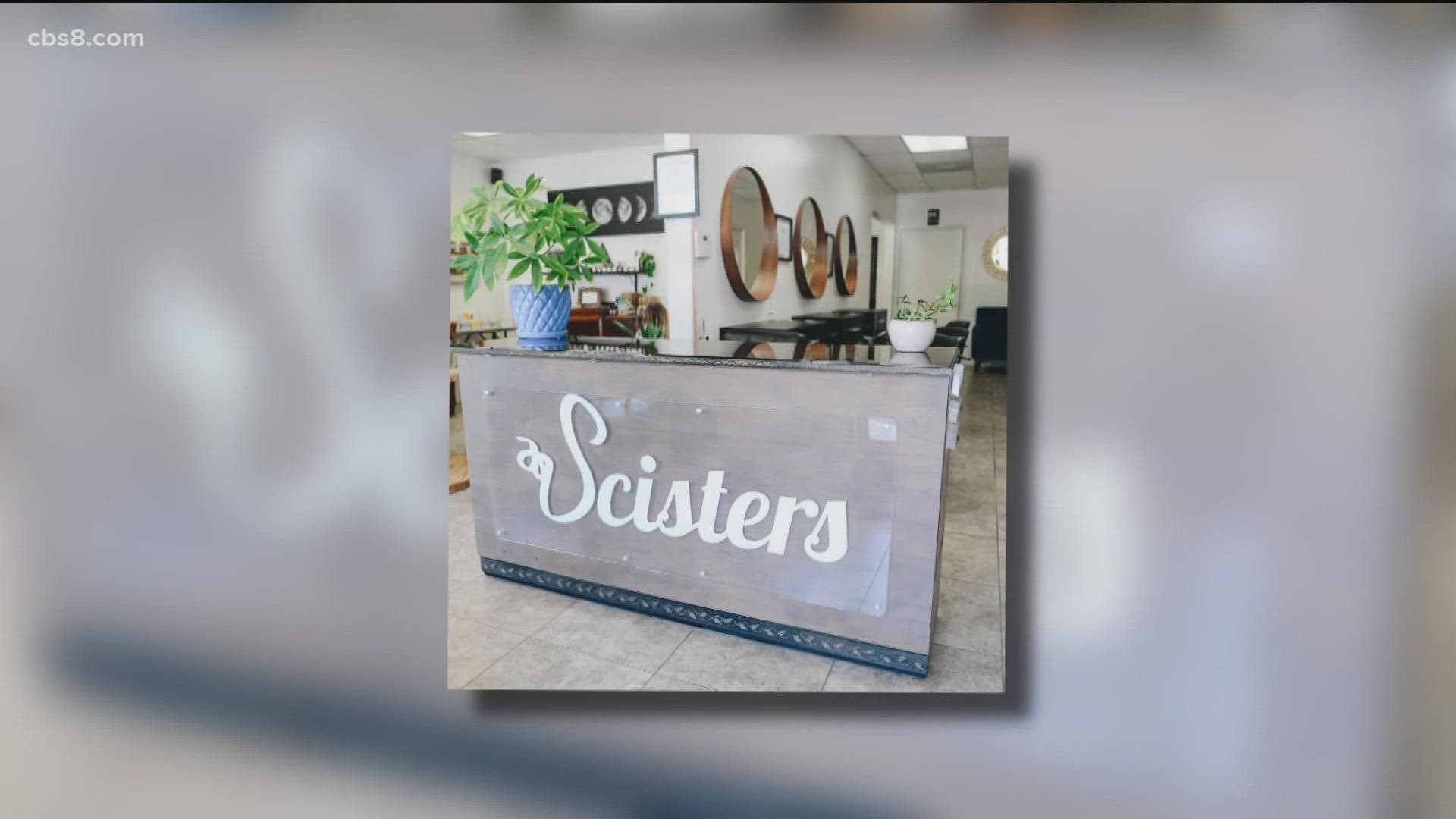 Scister’s Salon and Apothecary in La Mesa works to reuse or recycle 99% of what is used and provide toxin-free, sustainable beauty items to the public