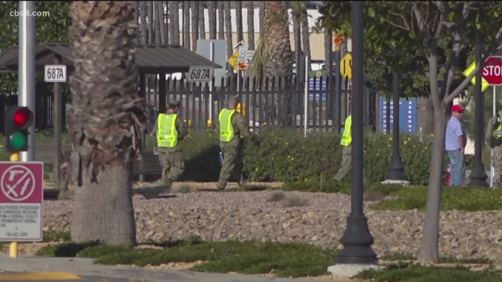 The main gate of the Naval Air Station North Island has reopened after a brief shut down due to a security situation, according to the Coronado Police Department.