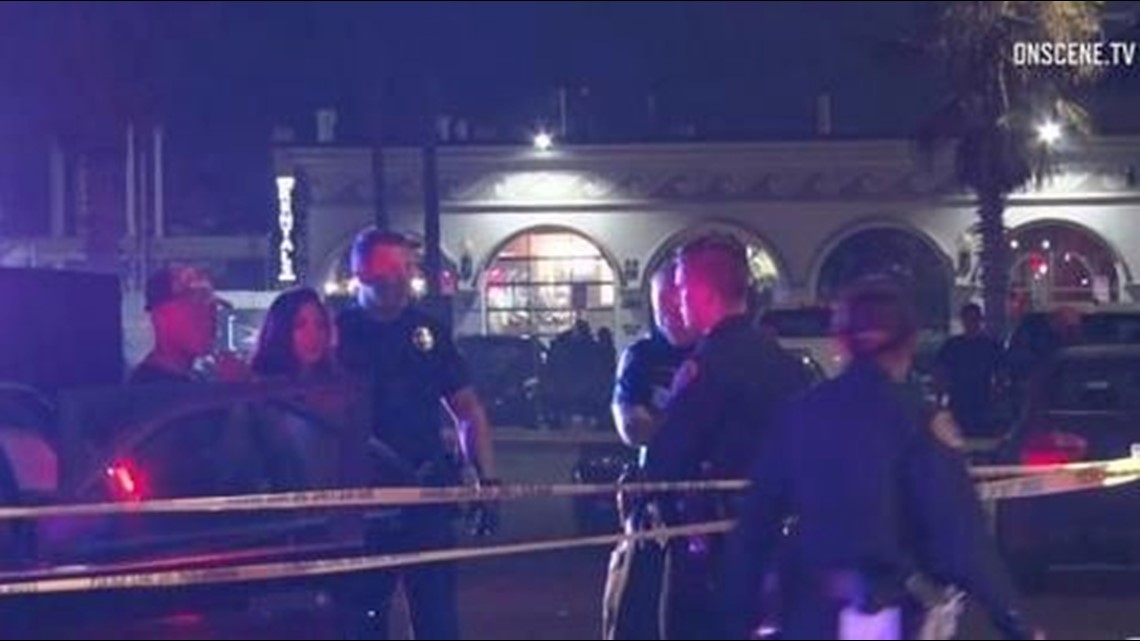 2 shot in Mission Beach parking Lot