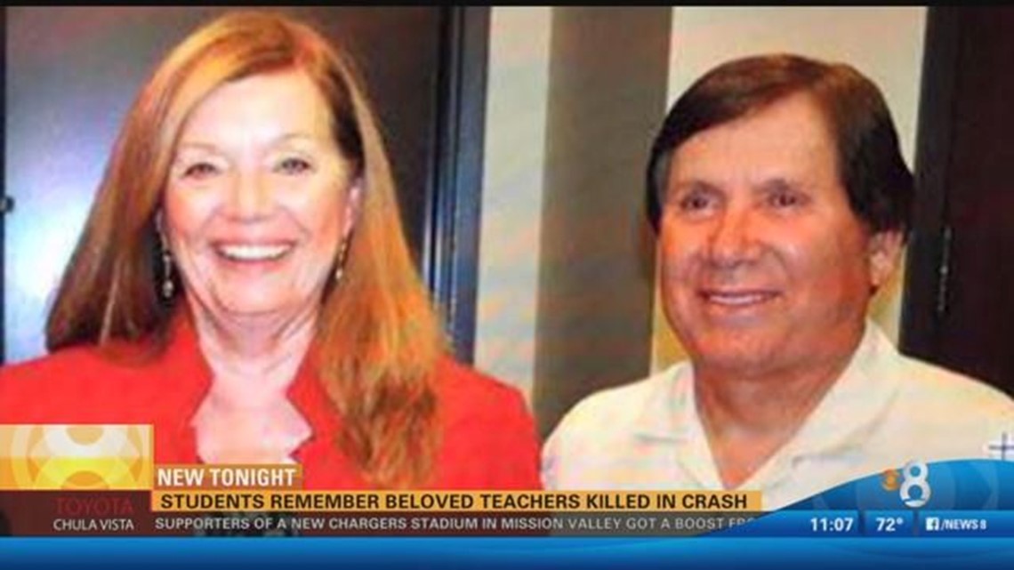 Students remember beloved teachers killed in crash | cbs8.com