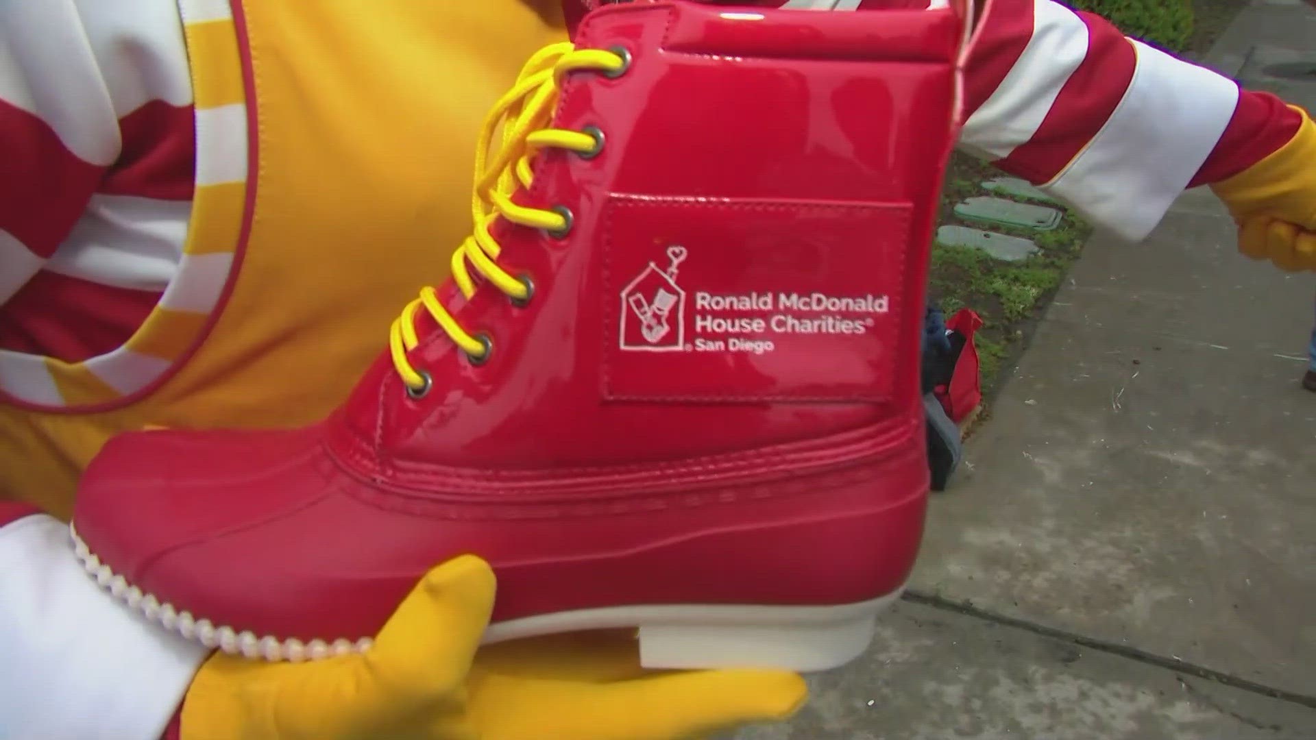 All proceeds raised on Red Shoe Day help San Diego’s Ronald McDonald House provide a home away from home for families with children in local hospitals.