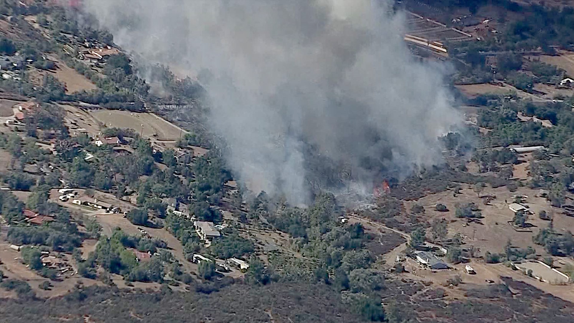 Miller Fire in Valley Center 100 contained Evacuation orders lifted