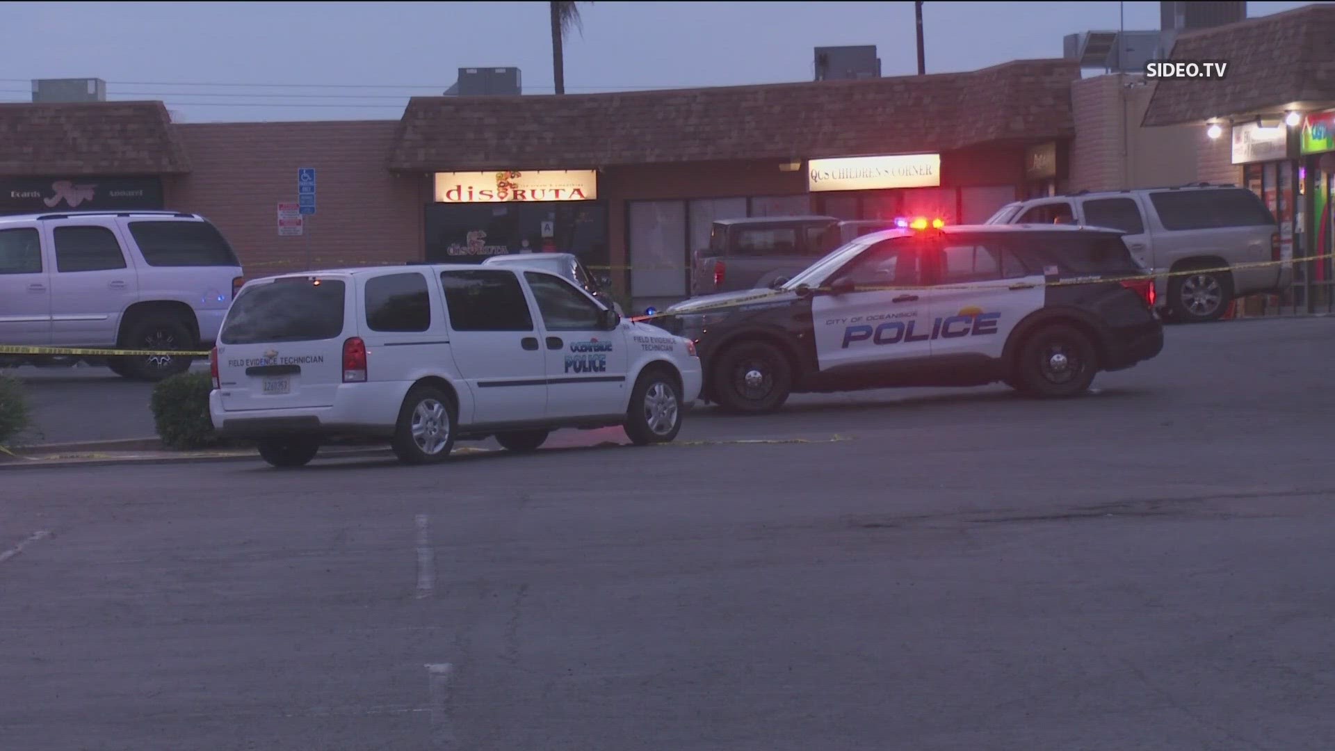 The shooting happened in a parking lot on N Redondo Drive near Vandegrift Boulevard around 4:30 Saturday.