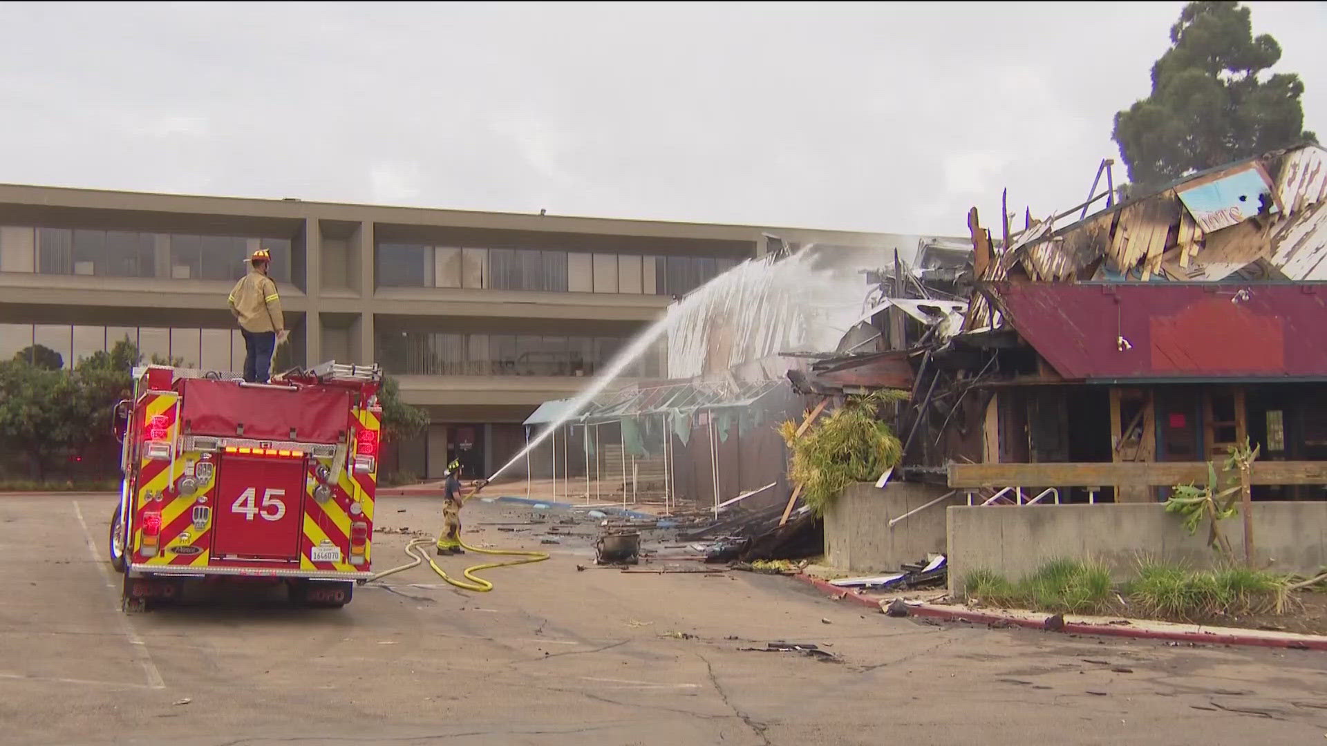 CBS 8's Brian White reports on the investigation into the 2-alarm fire that burned through the former country bar and nightclub InCahoots in Mission Valley.