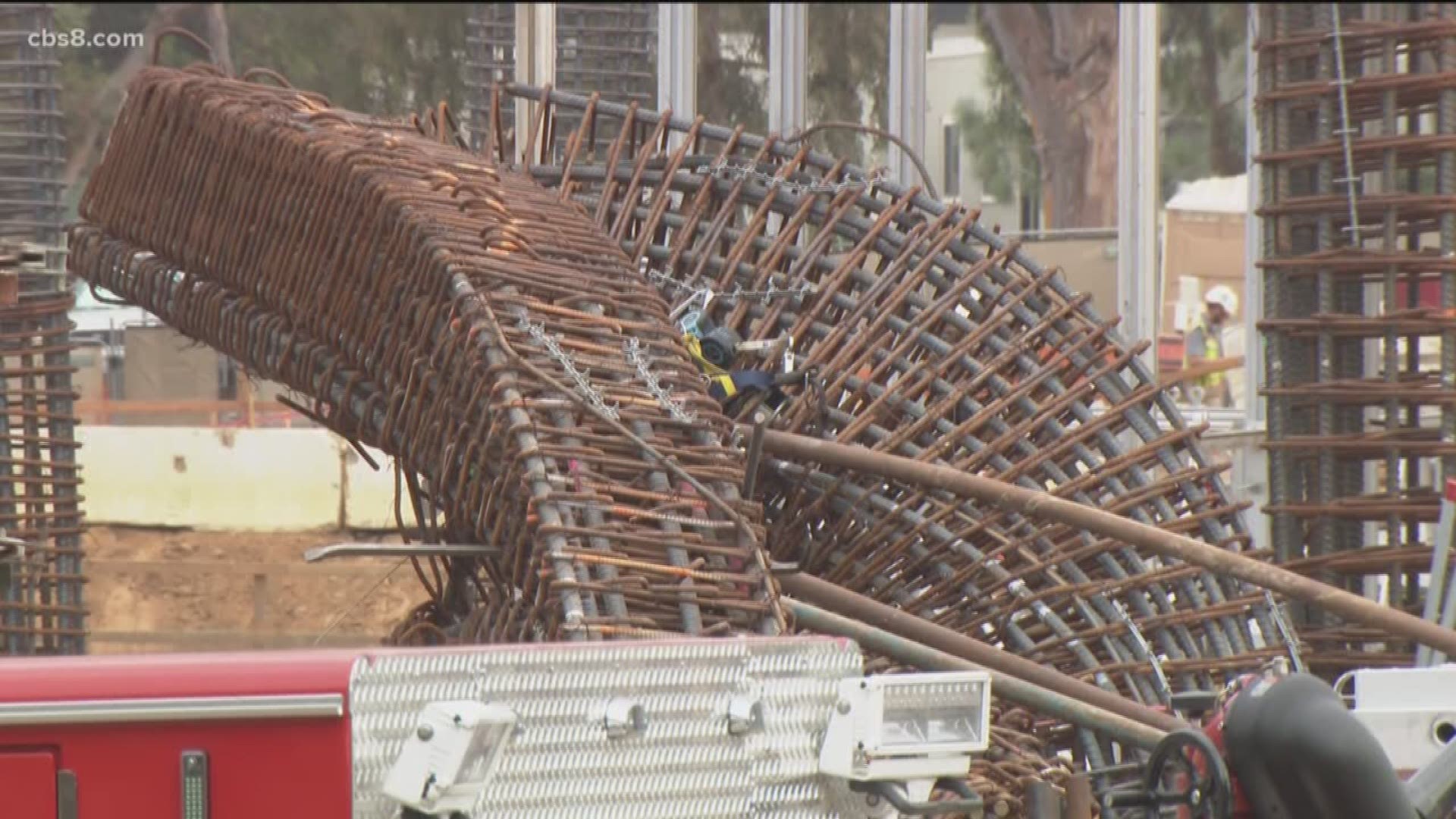 Sergio Cruz, 32, was helping build a mixed-use project called North Torrey Pines Living and Learning Neighborhood at the La Jolla-area campus when a rebar wall frame collapsed onto him and three fellow laborers shortly before 8:30 a.m.