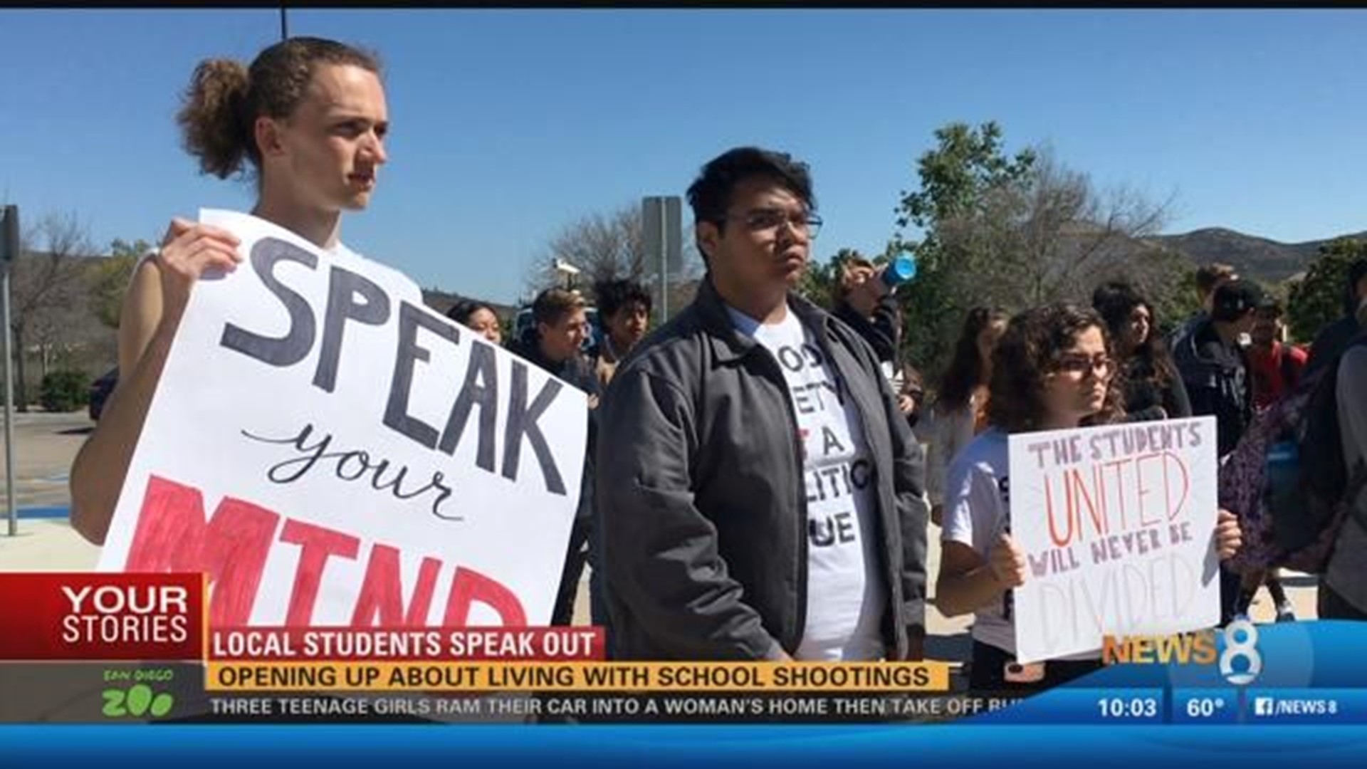 San Diego students open up about living with school shootings | cbs8.com