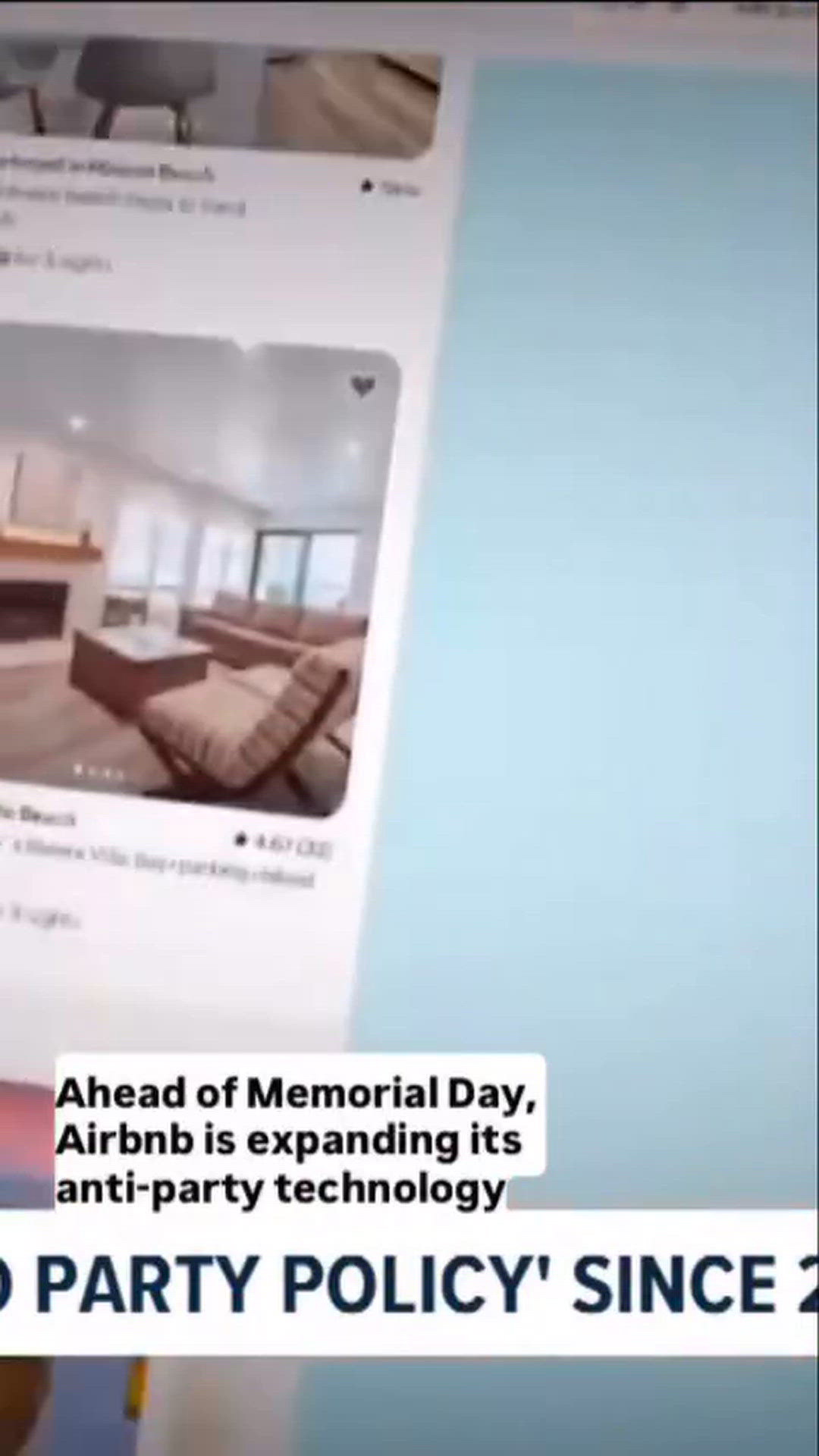 Airbnb cracks down on parties ahead of Memorial Day | cbs8.com
