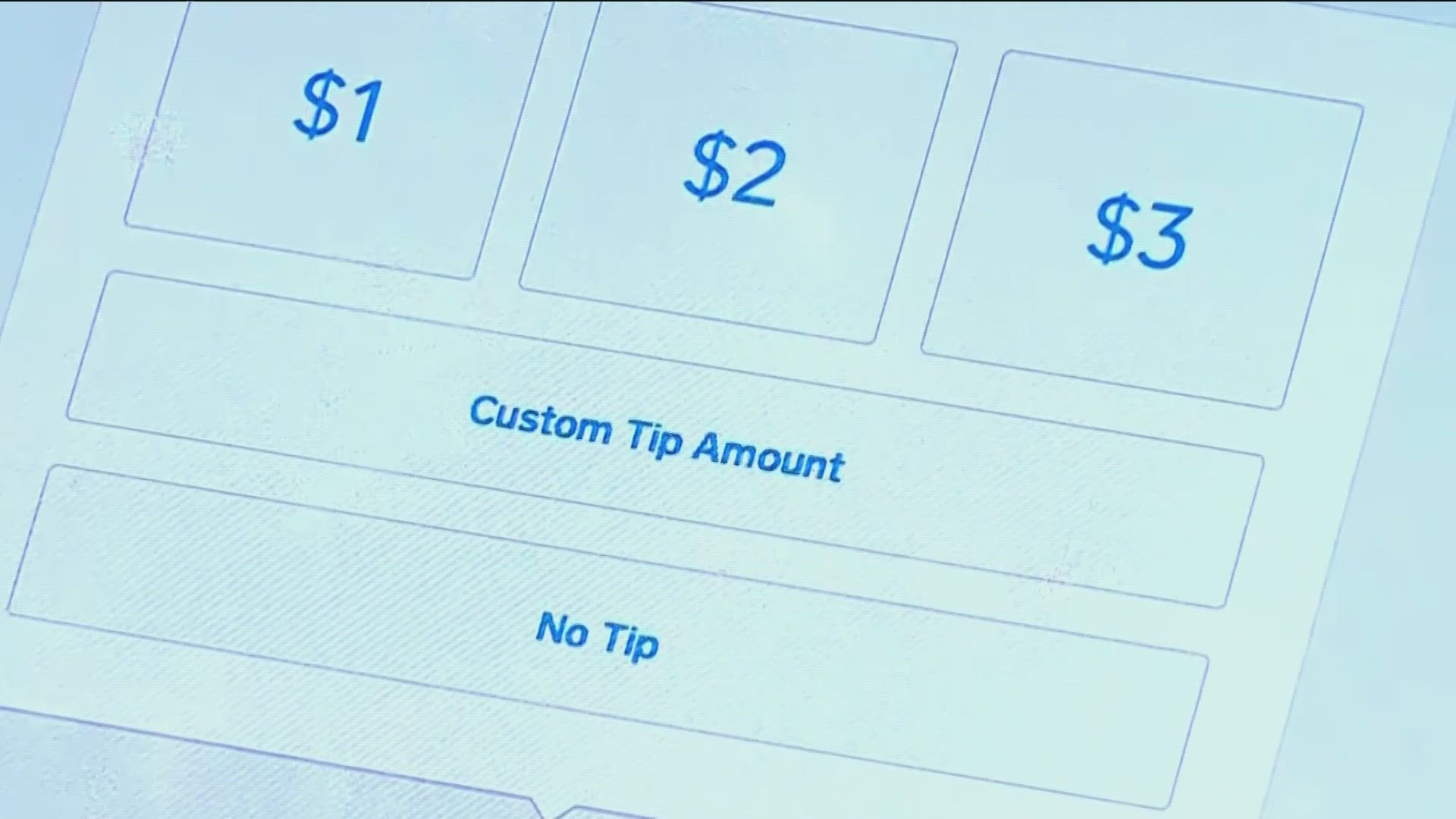 Tipping at selfcheckout machines more prevalent