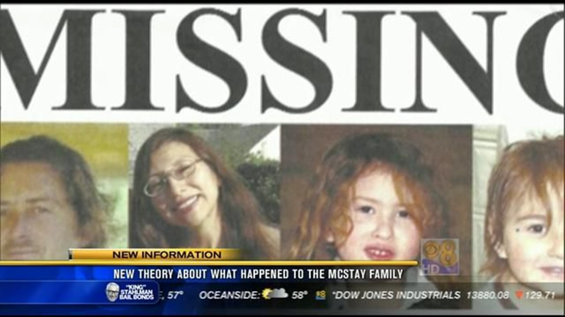 New theory about what happened to the McStay family | cbs8.com