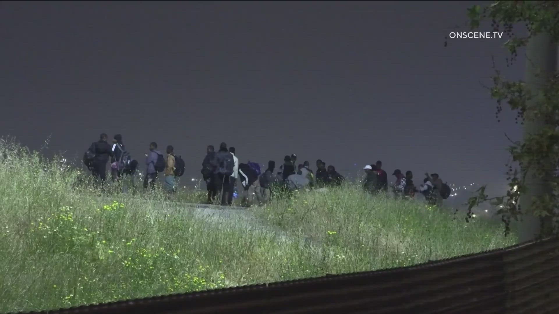 Sunday, April 30 marked the third day a large group of migrants tried to cross into the United States.