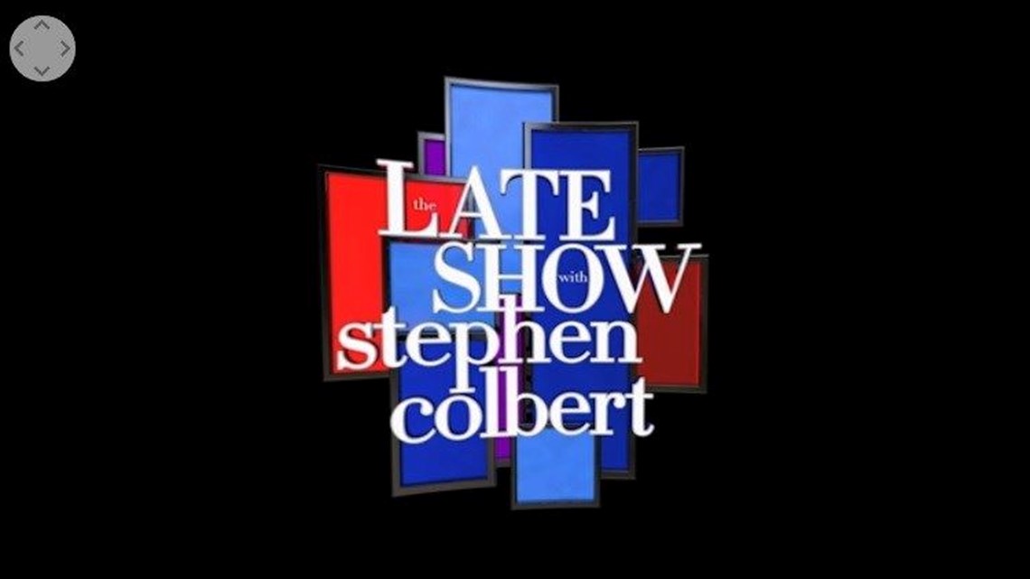 Stephen colbert s 360 tour of the late show cbs8