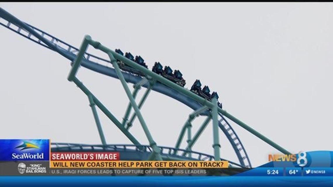 Will new coaster help SeaWorld's image?