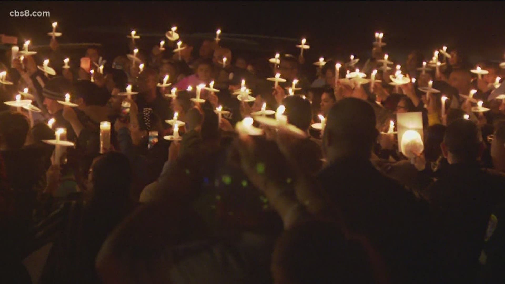 Hundreds of community members on Friday attended a vigil to honor a Paradise Hills mother and her three sons who were fatally shot by the kids' father last week.