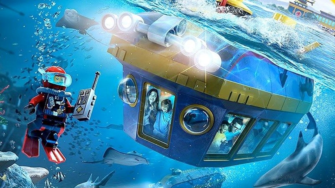 Sneak Peek Go aboard a real submarine at Legoland s Deep Sea