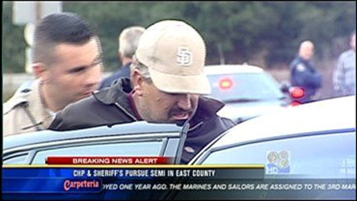 Driver Leads Police on Chase with Stolen Dump Truck | cbs8.com