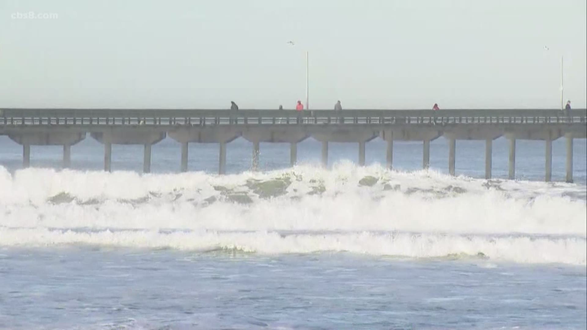 The National Weather Service in San Diego has issued a High Surf Advisory, which is in effect until 8 p.m. on Friday.