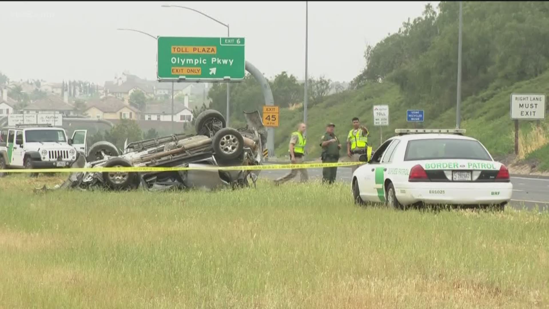 The SUV driver fled and Border Patrol agents attempted to stop the vehicle, but the driver continued north onto state Route 125