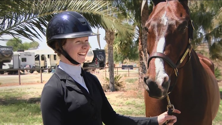 Bonsall equestrian rider shares Olympic dreams for 2028