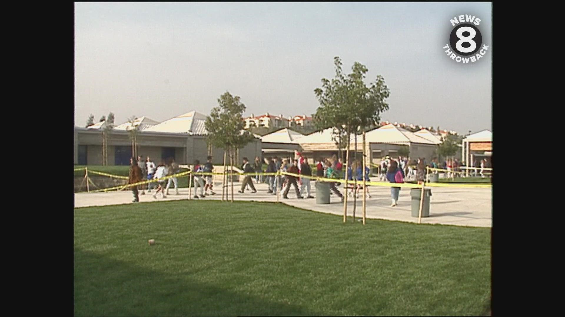 In this News 8 throwback, a beautiful high school opens in San Diego's North County back in 1991.