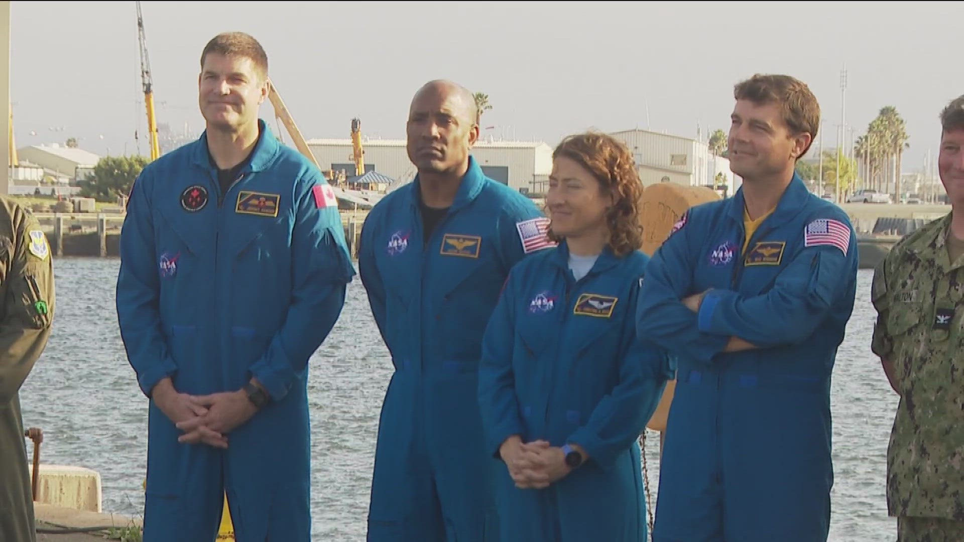 Astronauts will splash down off the southern California coast after a 10-day mission.