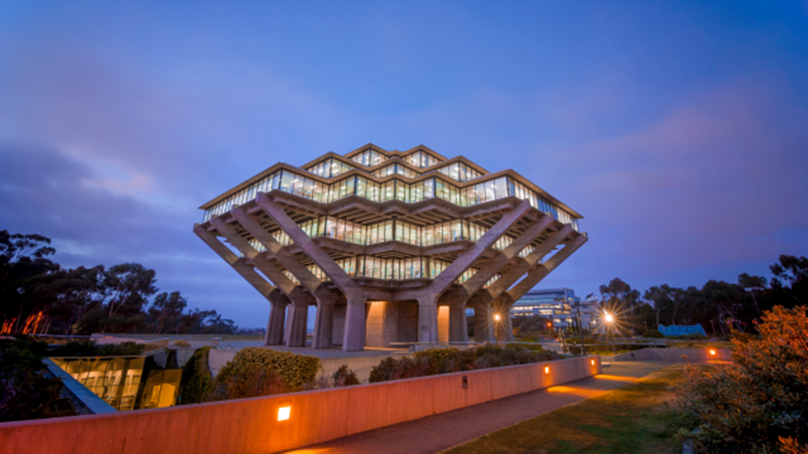 Ucsds Geisel Library Named One Of The Most Beautiful Libraries In The