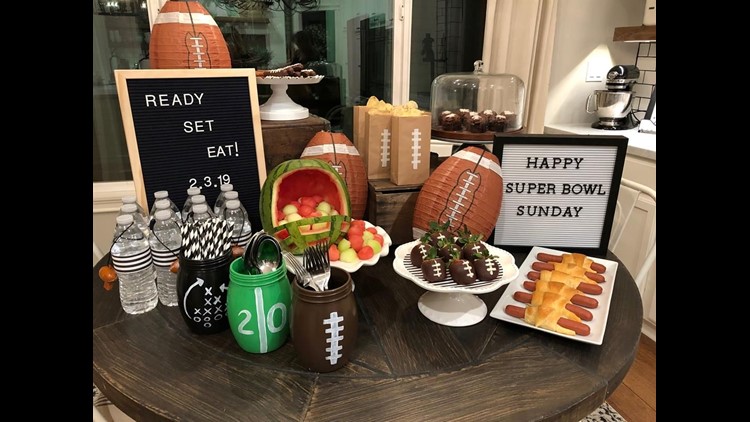 Simple Super Bowl Party Ideas - Jaclyn James Company