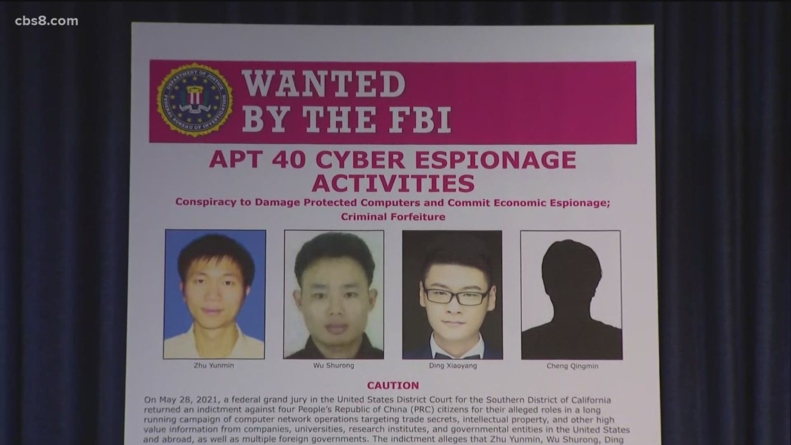 4 Chinese Nationals Charged With Targeting U.S. Companies In Hacking ...