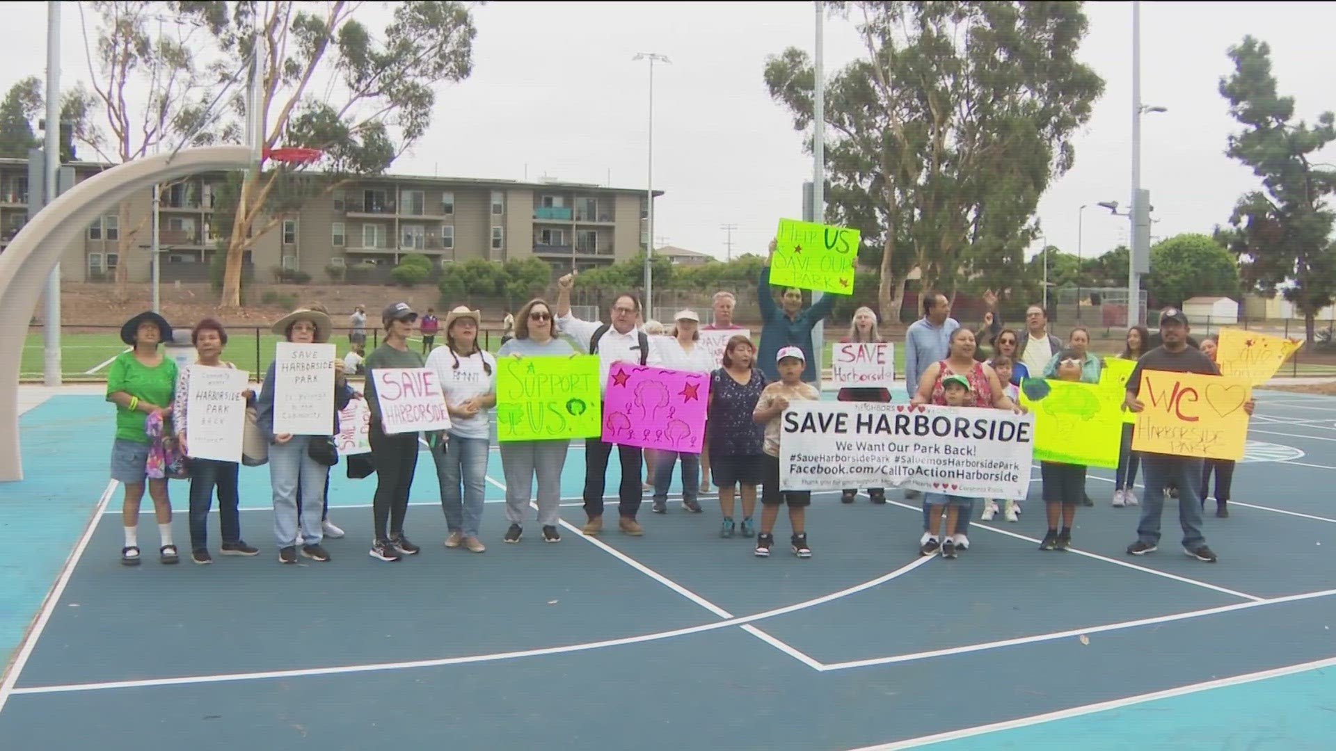 Residents are concerned over possible plans to build housing at the park.