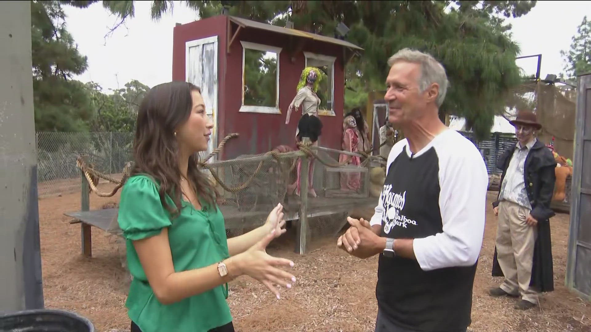 CBS 8 is previewing the spooking fun happening at the Haunted Trail at Balboa Park.