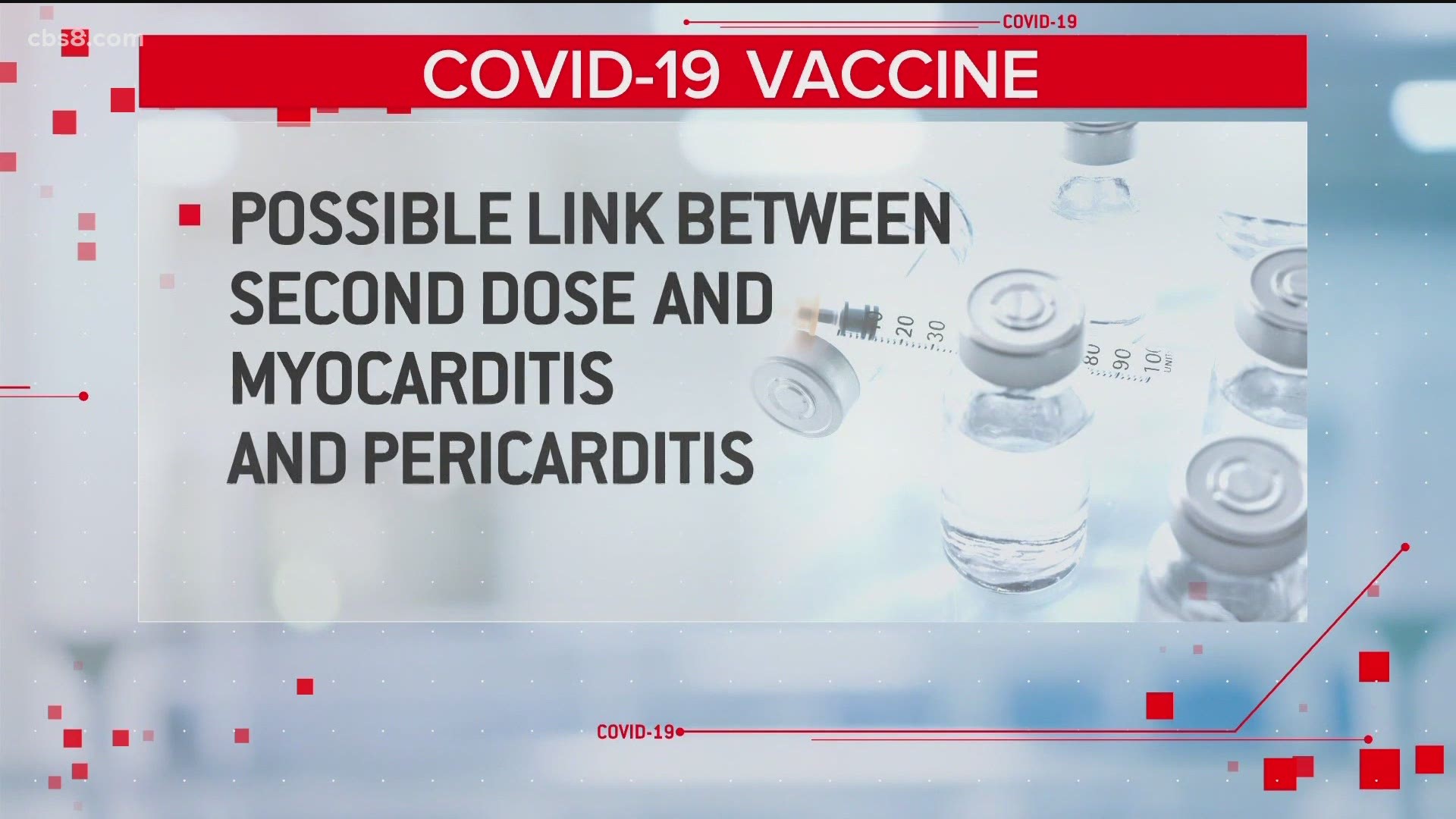 New reports from the CDC show some teenagers and young adults having symptoms of heart conditions after getting the second dose of the COVID vaccine.