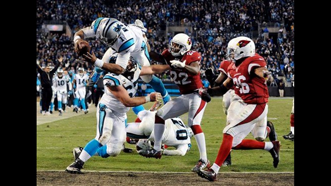 Newton, Panthers rout Cardinals, 49-15 for NFC title