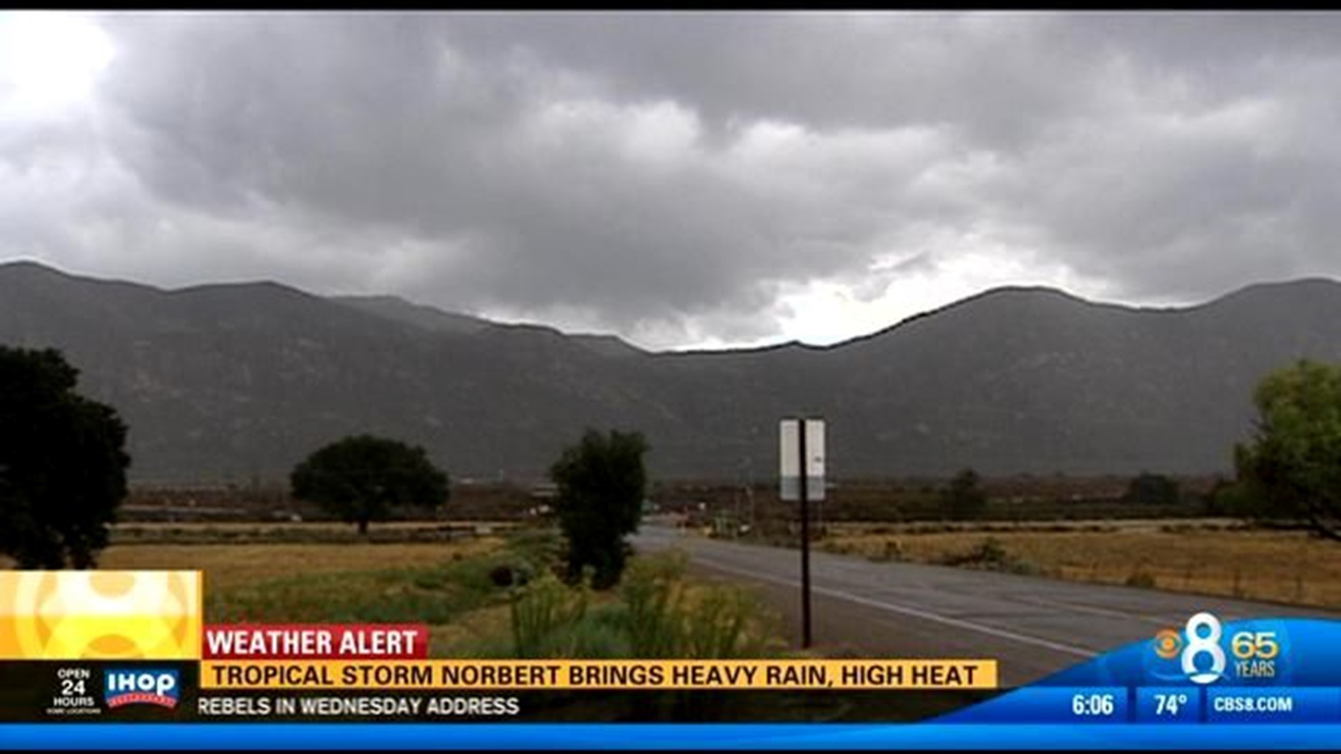 Flash flood warning in effect for parts of San Diego | cbs8.com
